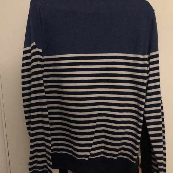Blue Stripe Sweater - Picture 3 of 3